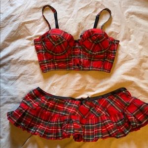 School girl outfit set